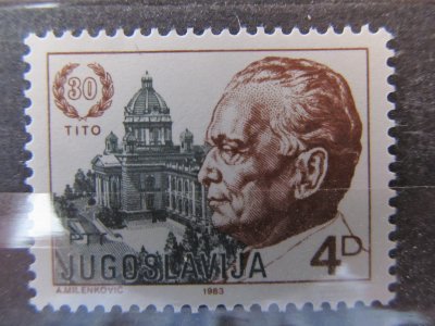 30 de ani de la alegeri , Yugoslavia , 1983 , nestampilat