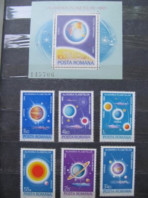 Alinierea planetelor , serie si colita , 1981 (disp. 3 ex.)