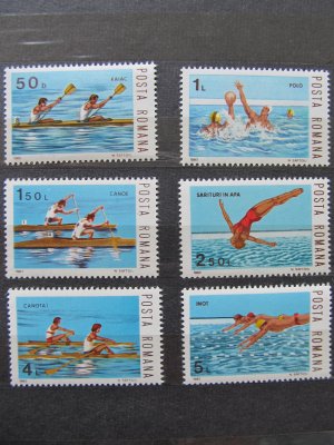 Sporturi nautice , serie , 1983 , nestampilata