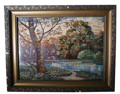 Tablou goblen , Peisaj