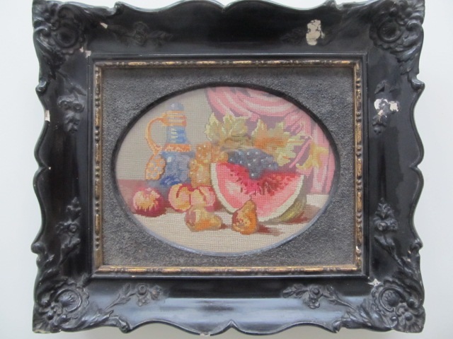 Tablou goblen , Natura moarta , 20 x 16 cm
