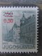 Reprintare 0,30 D , Yugoslavia , 1983 , nestampilat